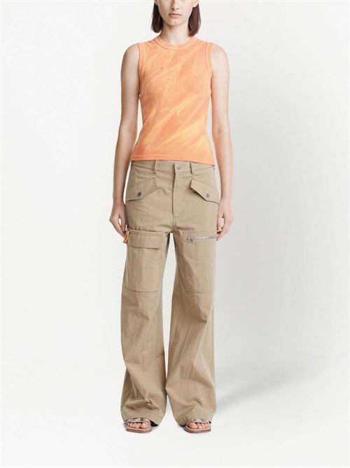 Trousers with large pockets DION LEE | C2113R23KHAKI